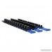 3Prise pc porte-rails en plastique de stockage Organisateur 1 4 1 2 3 8 Sockets B07DPSW6LZ